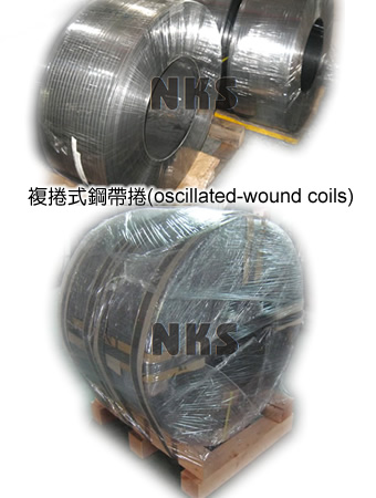 Oscillated-Wound Coils Packing